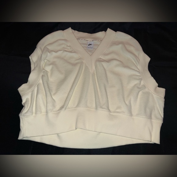 Nike Womens Sportswear Collection Vest in Coconut Milk · Sanddrift - Picture 1 of 9